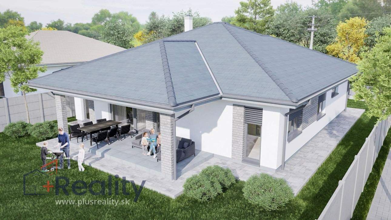 Luxusný 4 izbový rodinný dom  blízko hlavného mesta v obci Kyselica na predaj!