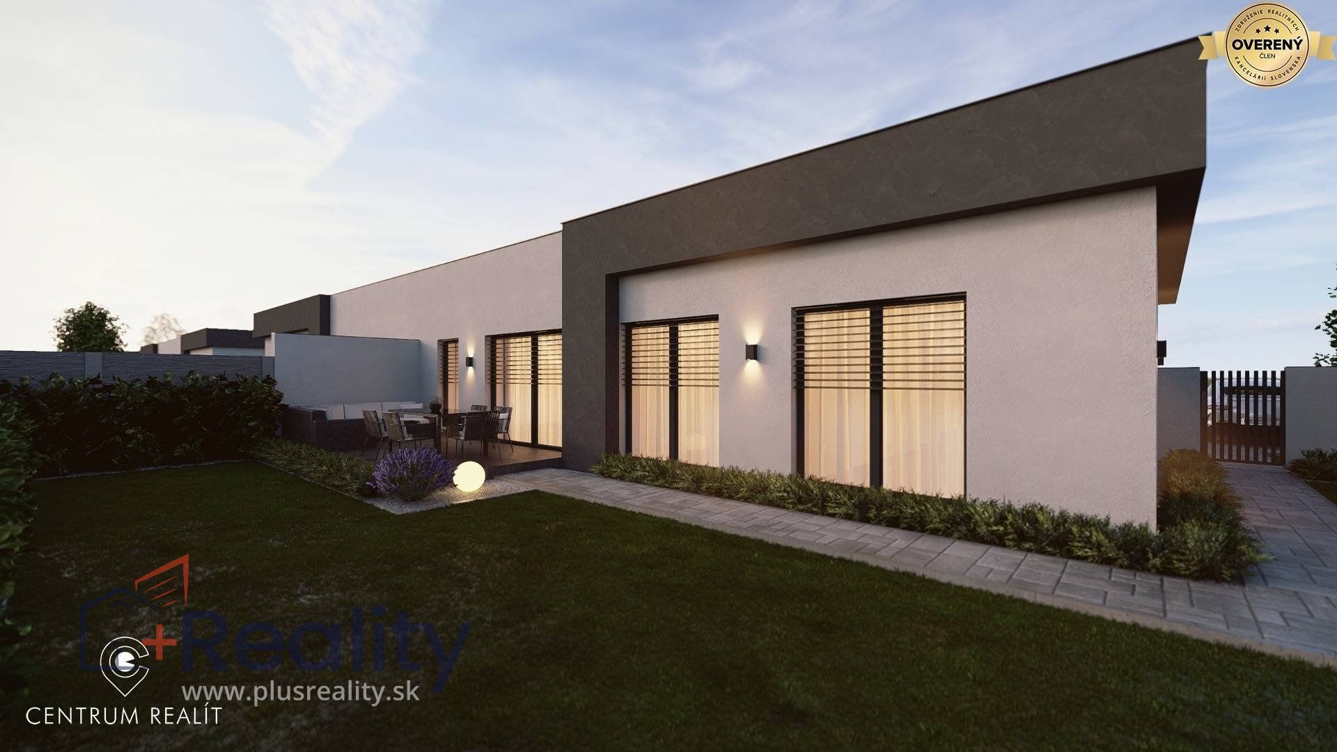 Luxusný rodinný dom (súčasť dvojdomu) v projekte MAGLA Residence, v obci Vrakúň na predaj!