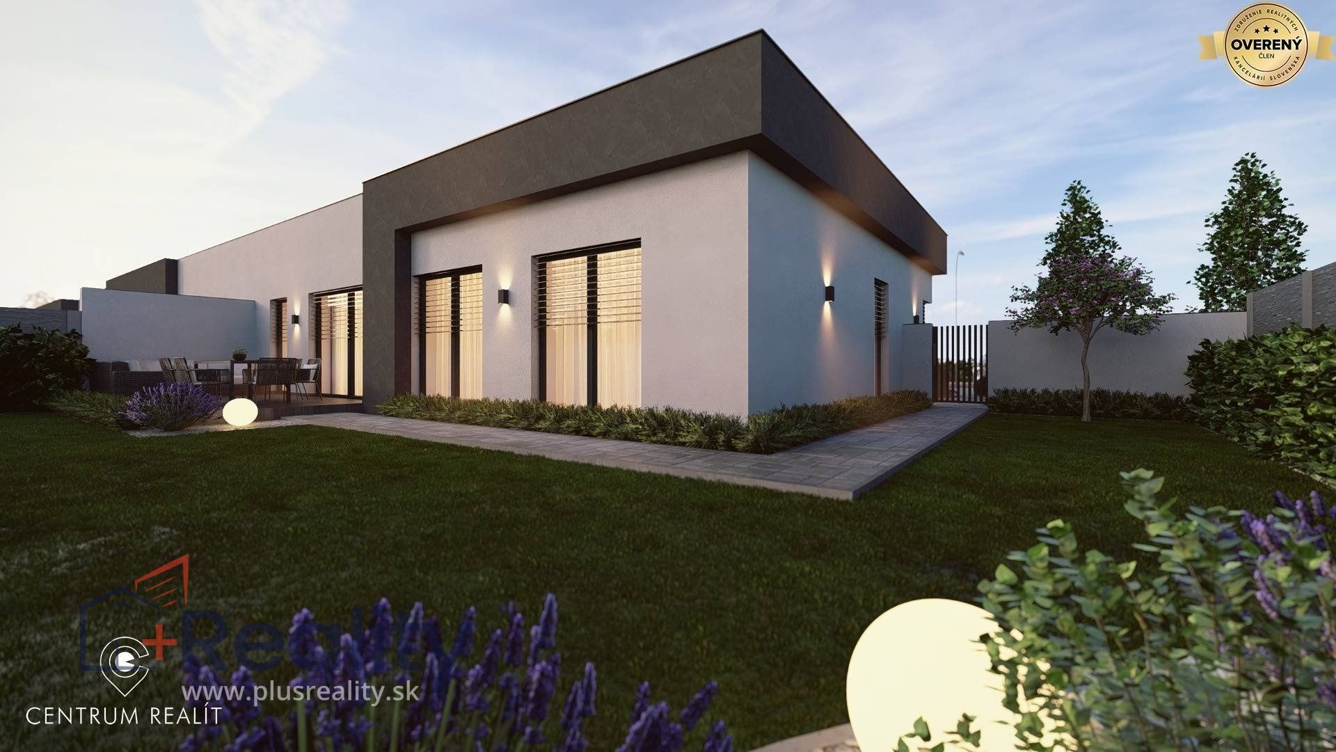 Luxusný rodinný dom (súčasť dvojdomu) v projekte MAGLA Residence, v obci Vrakúň na predaj!
