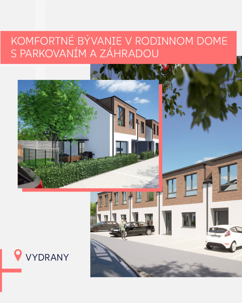 Projekt Obytný park Vydrany