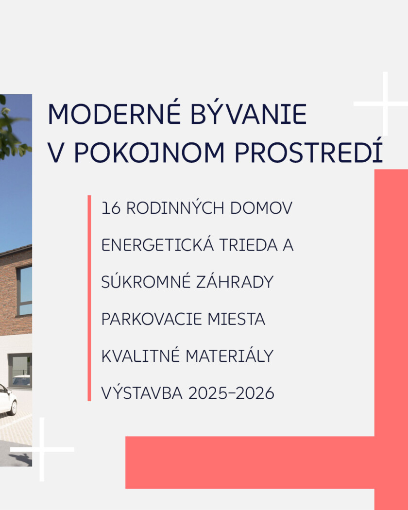 Projekt Obytný park Vydrany