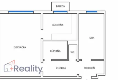 Svetlý 2 izbový byt s balkónom v mestskej časti Bratislava Ružinov, časť Trávniky na Šalviovej ulici na prenájom!